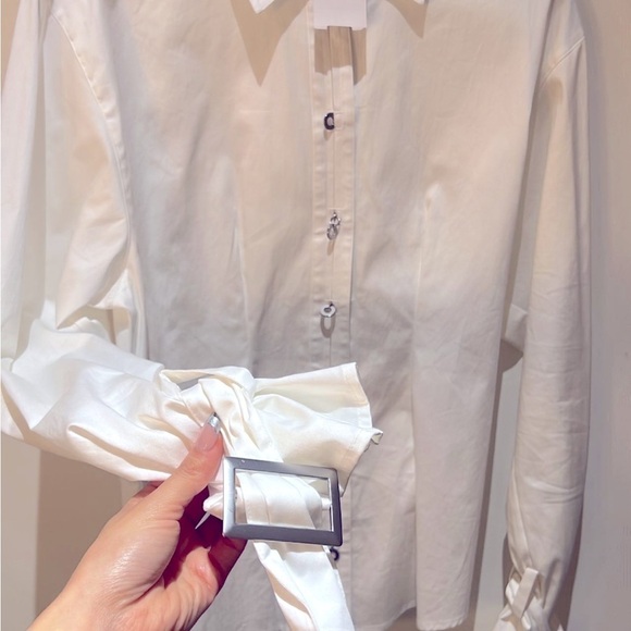 OPENING CEREMONY DRESS SHIRT White Button Up - Picture 3 of 3